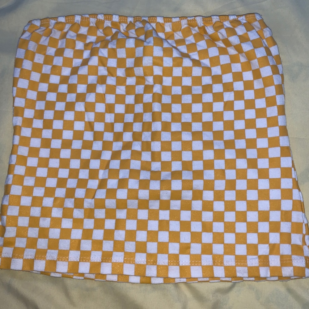 Checkered Tube Top!